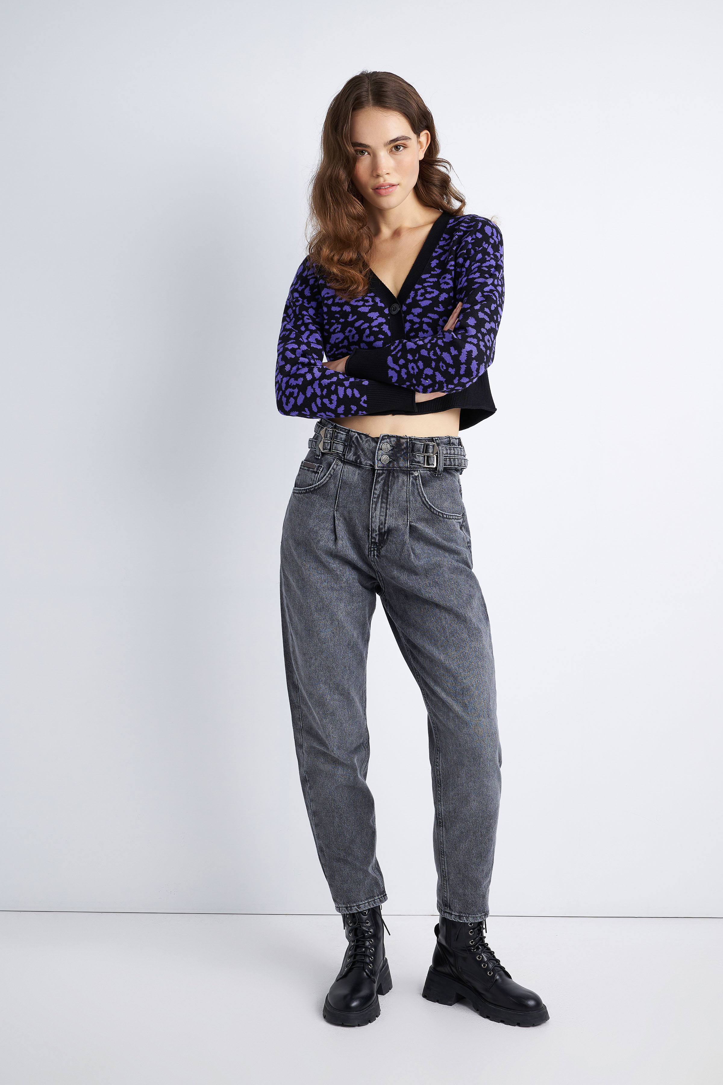 Παντελόνι τζιν slouchy fit – 5207251931342