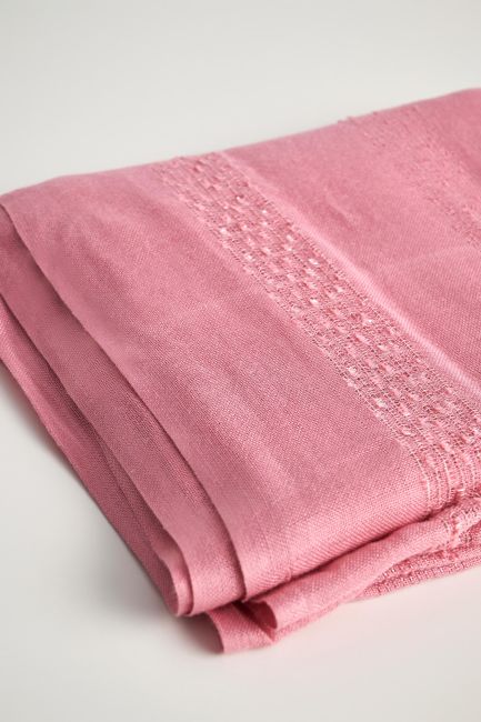 Frayed wrap - Pink
