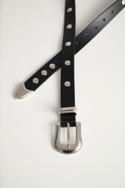 Studded belt - Black