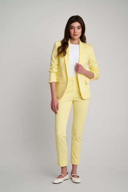 Office trousers - Yellow