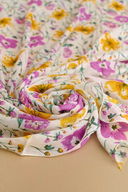 Floral scarf - Multicolor