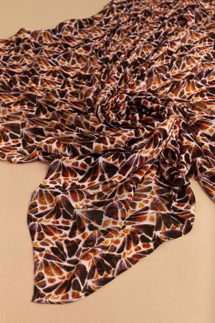 Abstract-print wrap - Multicolor