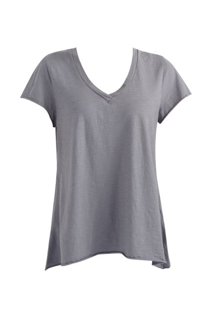 Cotton T-shirt - Grey