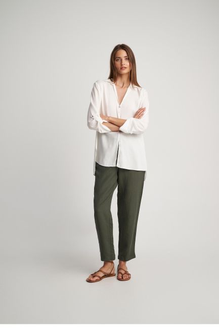 Asymmetrical shirt - Off white