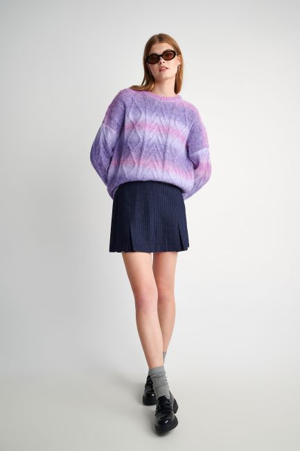 Colorful knit top - Multicolor